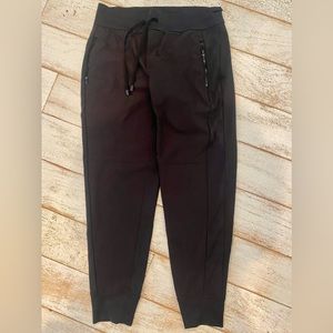 Athleta black joggers. Size 8P